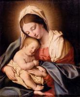 Giovanni Battista Salvi da Sassoferrato - Salvi Giovanni Battista Madonna And Child